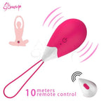 10 Speed Remote Control Vaginal Tighten Kegel Ball Egg Vibrator