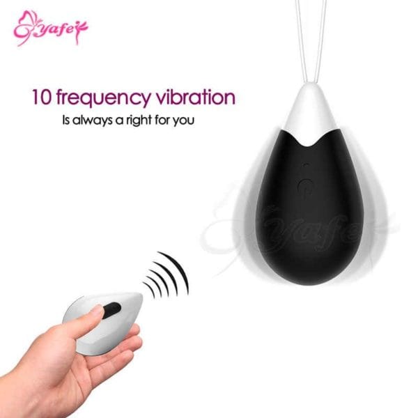 10 Speed Remote Control Vaginal Tighten Kegel Ball Egg Vibrator
