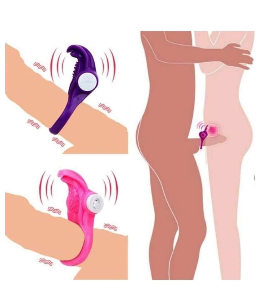 G Spot Oral Licking Cock Ring Vibrator