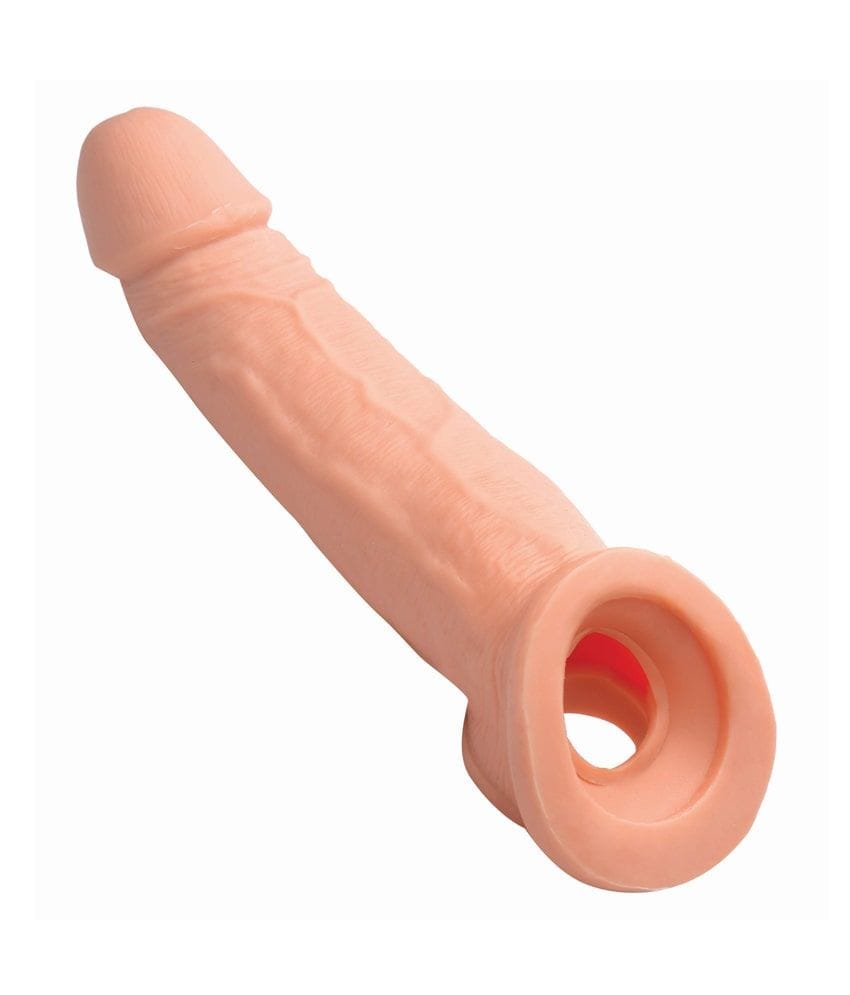 Jumbo Penis Extender Reusable Condom Sleeve