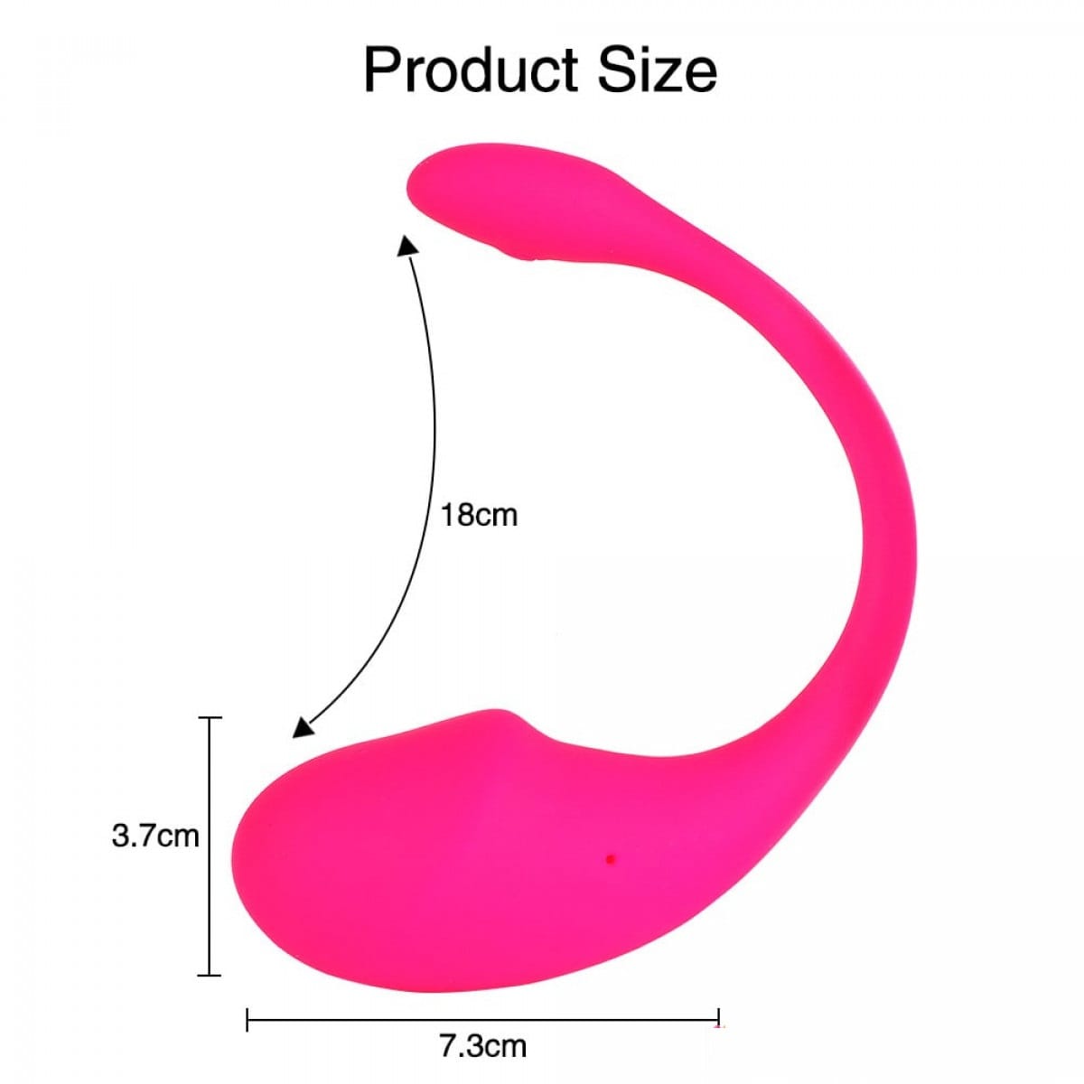 Rush 5 Bluetooth Mobile App Control Luxury Vibrator
