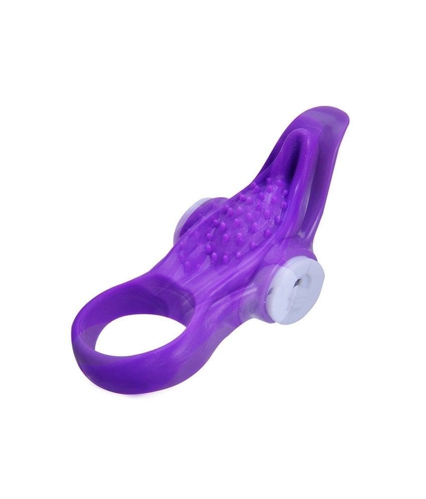 G Spot Oral Licking Cock Ring Vibrator