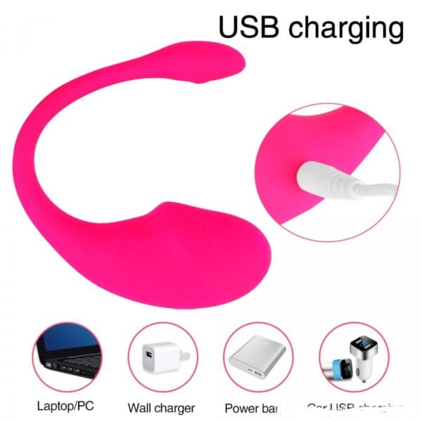 Rush 5 Bluetooth Mobile App Control Luxury Vibrator