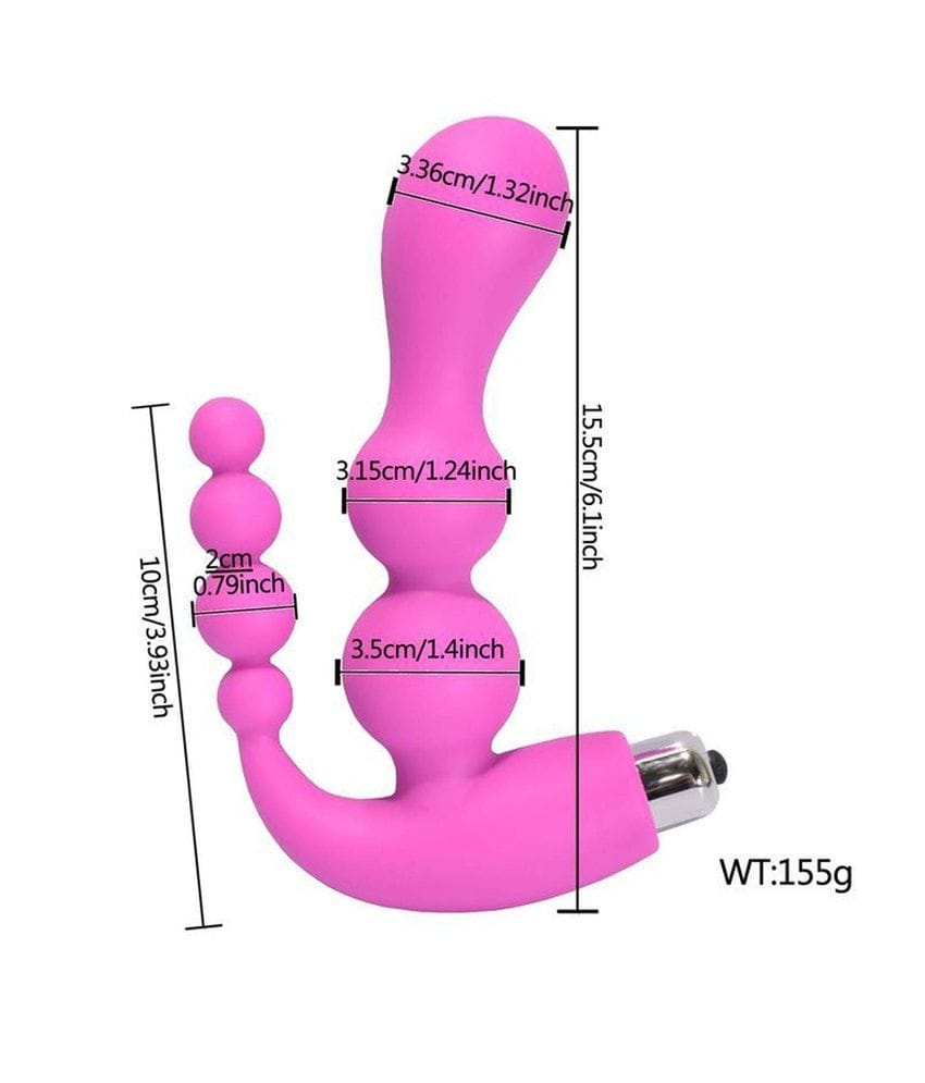 Pure Silicone Prostate Massager