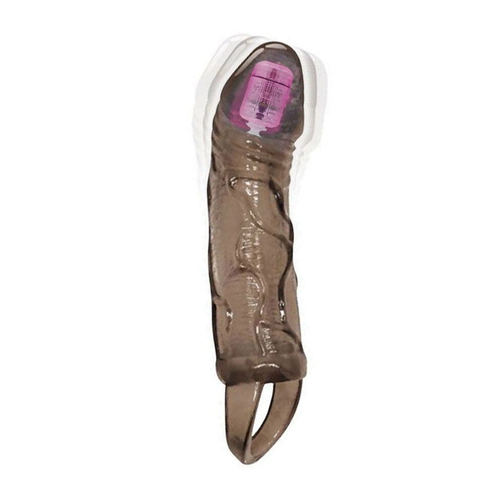 Men Extender Vibrating Condom Sleeve