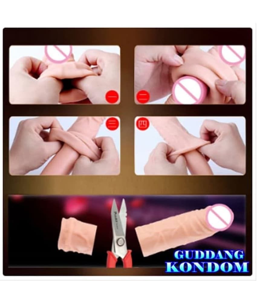 Soft Silicone Penis Extender Sleeve