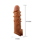 Dotted Condom Sleeve For Men
