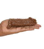 Brown Dotted Condom Sleeve