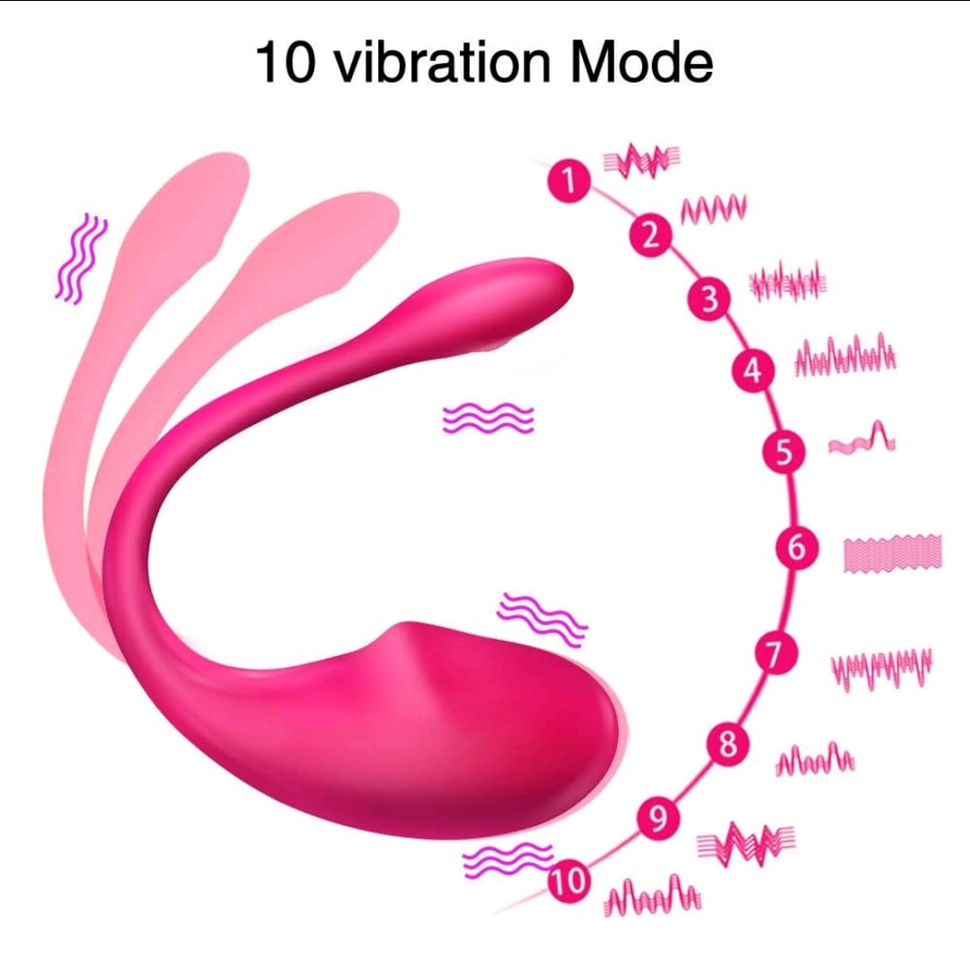 Rush 5 Bluetooth Mobile App Control Luxury Vibrator