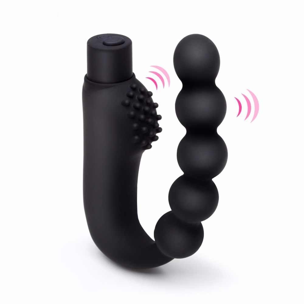 Vibrating Anal Bead Prostate Massager