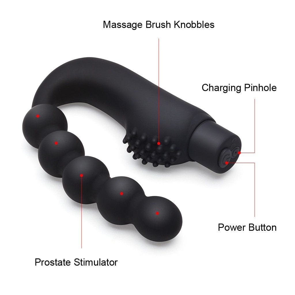 Vibrating Anal Bead Prostate Massager