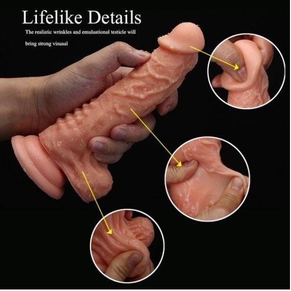 Realistic Solid Strap on Dildo