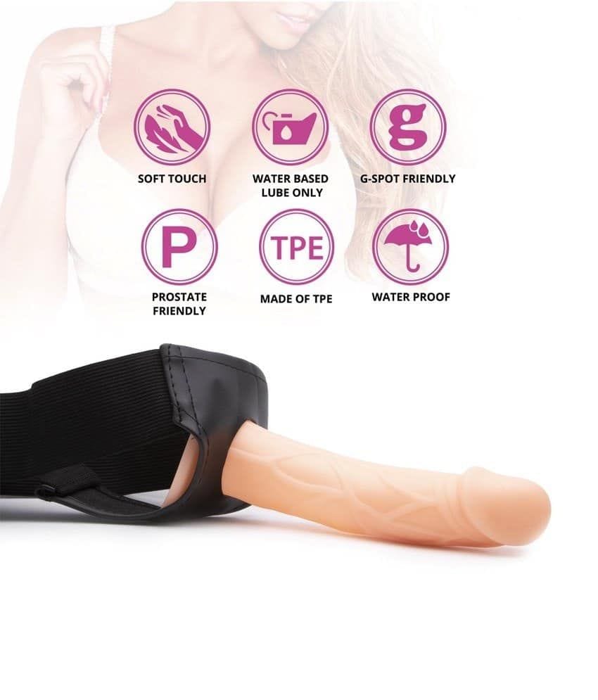Hollow Strapon Dildo Without Balls
