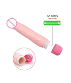 7 Inch Stud Skin Dildo Vibrator For Female