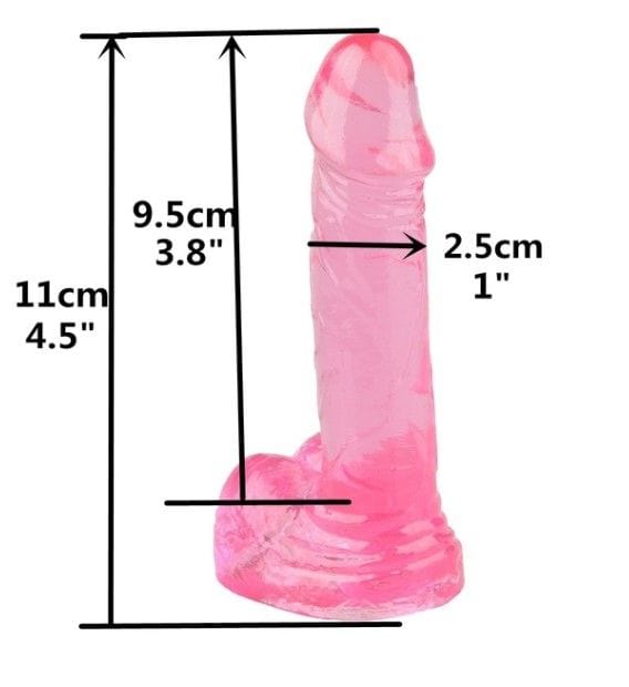 4.5 Inch Small Penis Dildo for Beginners