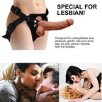 Realistic Solid Strap on Dildo