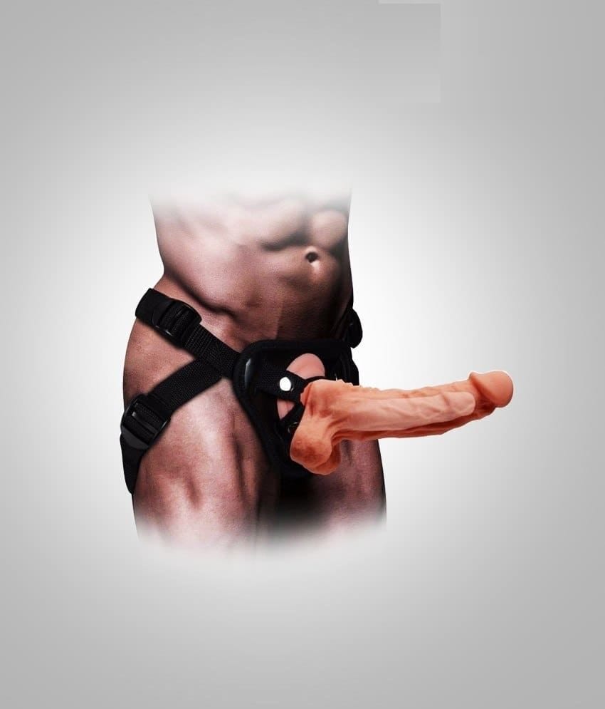 Realistic Harness Hollow Strap on Dildo
