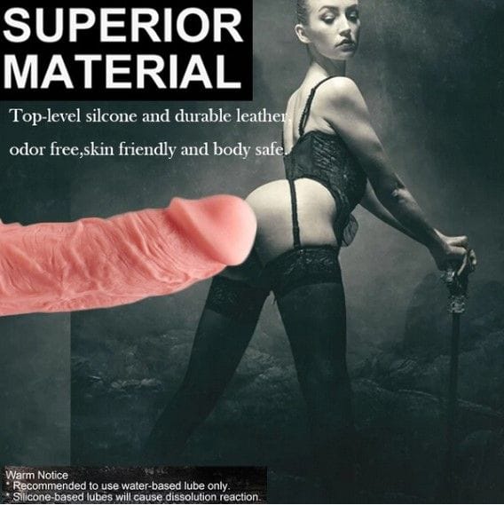 Realistic Solid Strap on Dildo