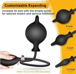 inflatable anal plug