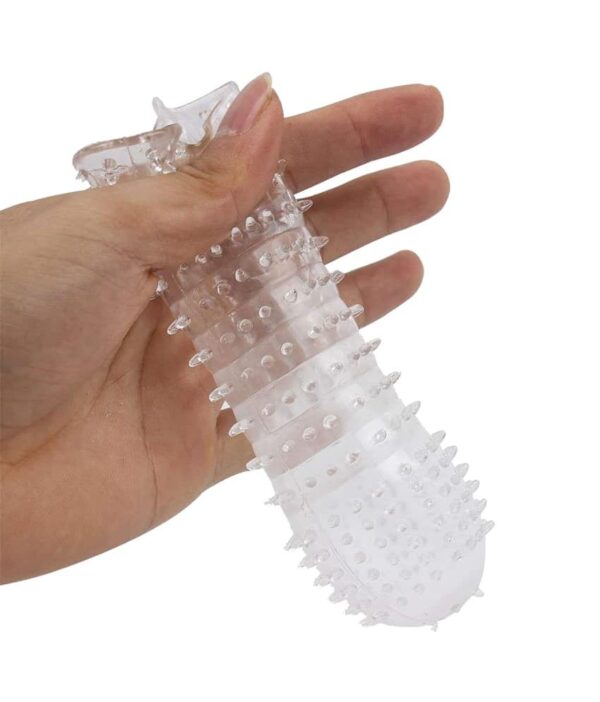 Penis sleeve crystal condom